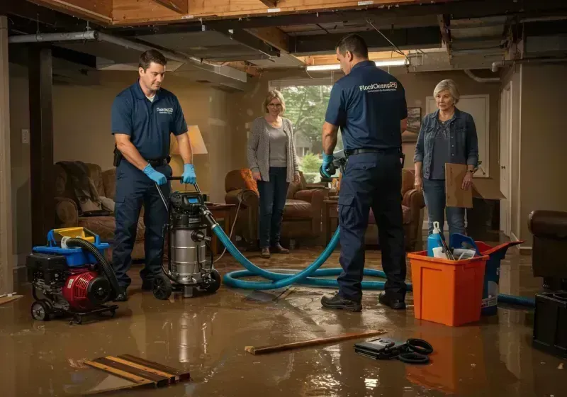 Basement Water Extraction and Removal Techniques process in Calabash, NC